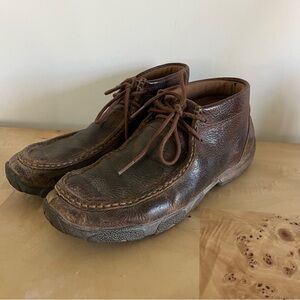 Women’s Twisted X driving moc leather boot 8.5